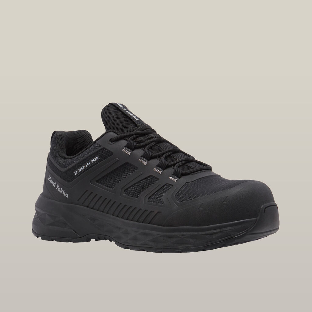X Range Low Composite Toe Safety Shoe - Black