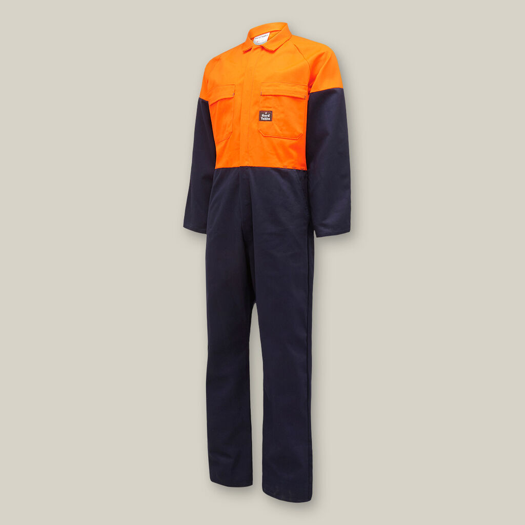 Overall Day Cotton Zip Long Sleeve