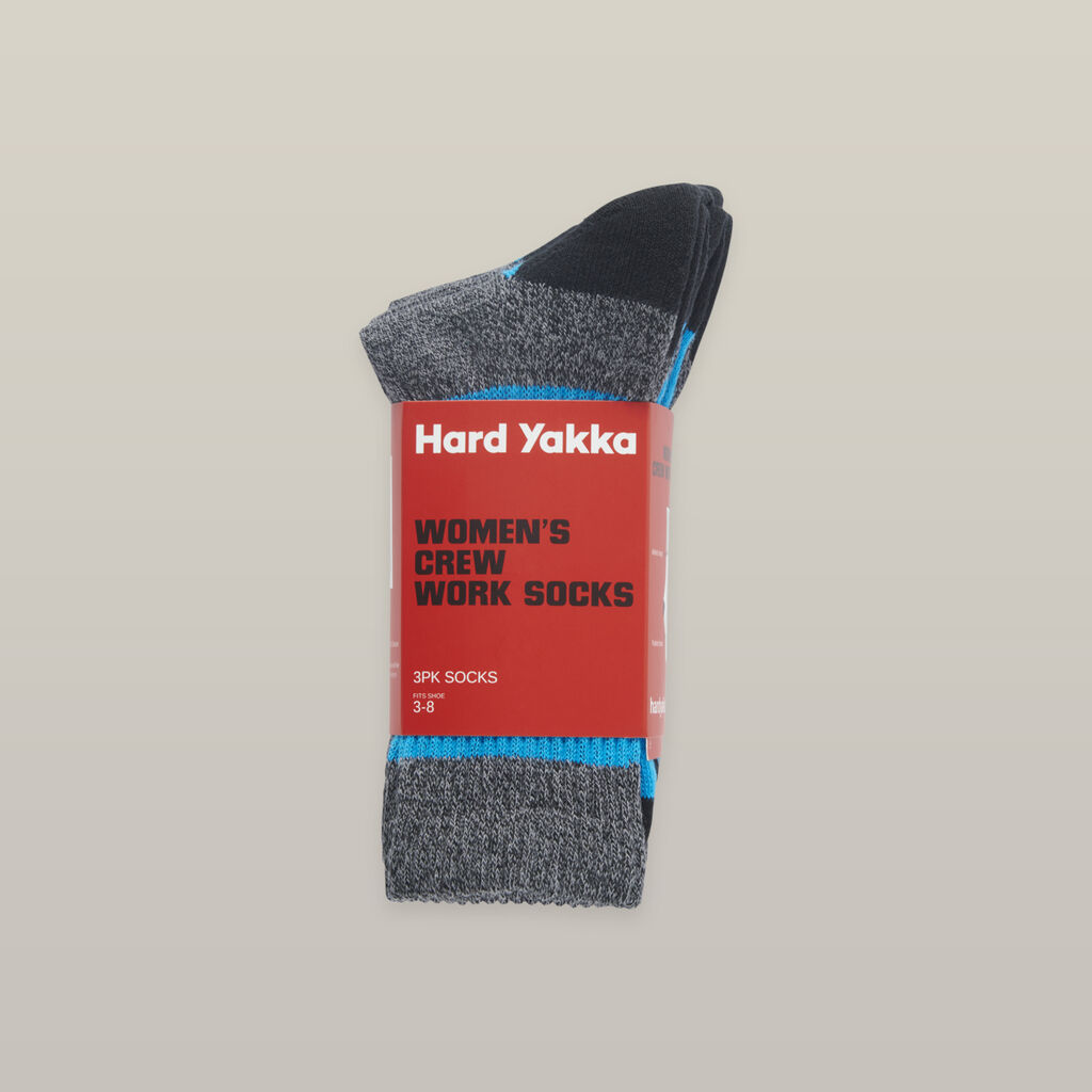 Women's 3Pk Crew Sock