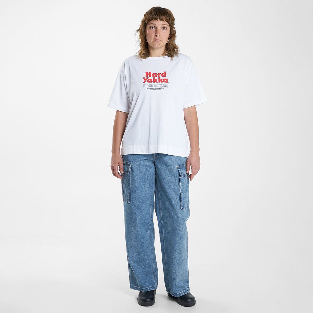 Hard Yakka X Thrills Stacked Box Fit Tee