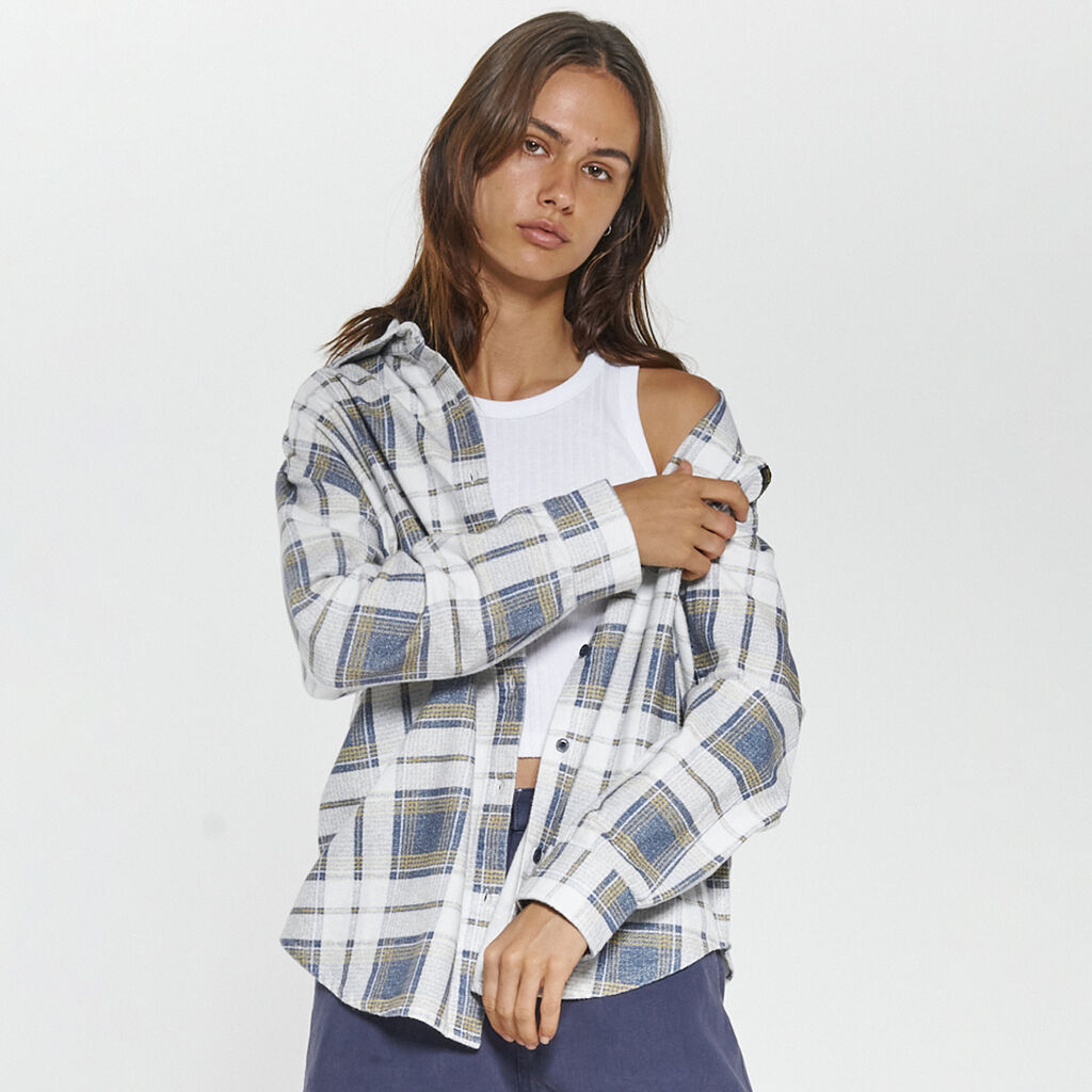 Hard Yakka x Thrills Flannel Long Sleeve Shirt