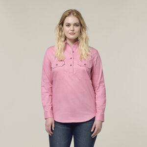 Womens Heritage Closed Front Drill Shirt