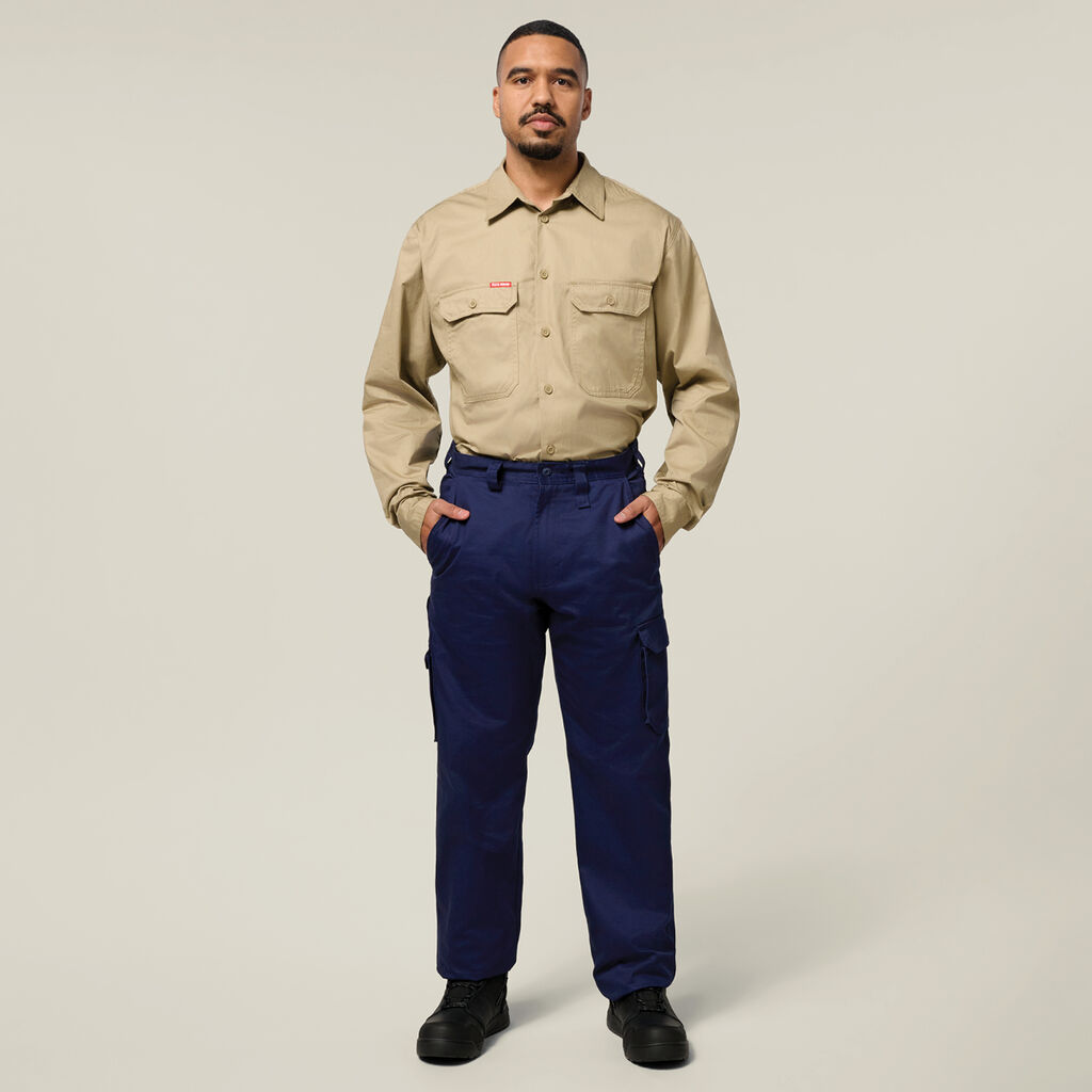 Core Long Sleeve Lightweight Vented Cotton Shirt