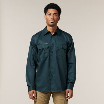 Cotton Drill Long Sleeve Shirt