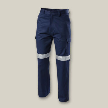 Taped Cotton Drill Cargo Pant