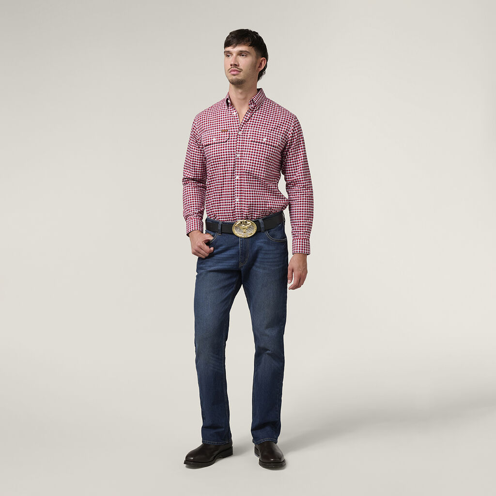 Mustang Formal Check Shirt
