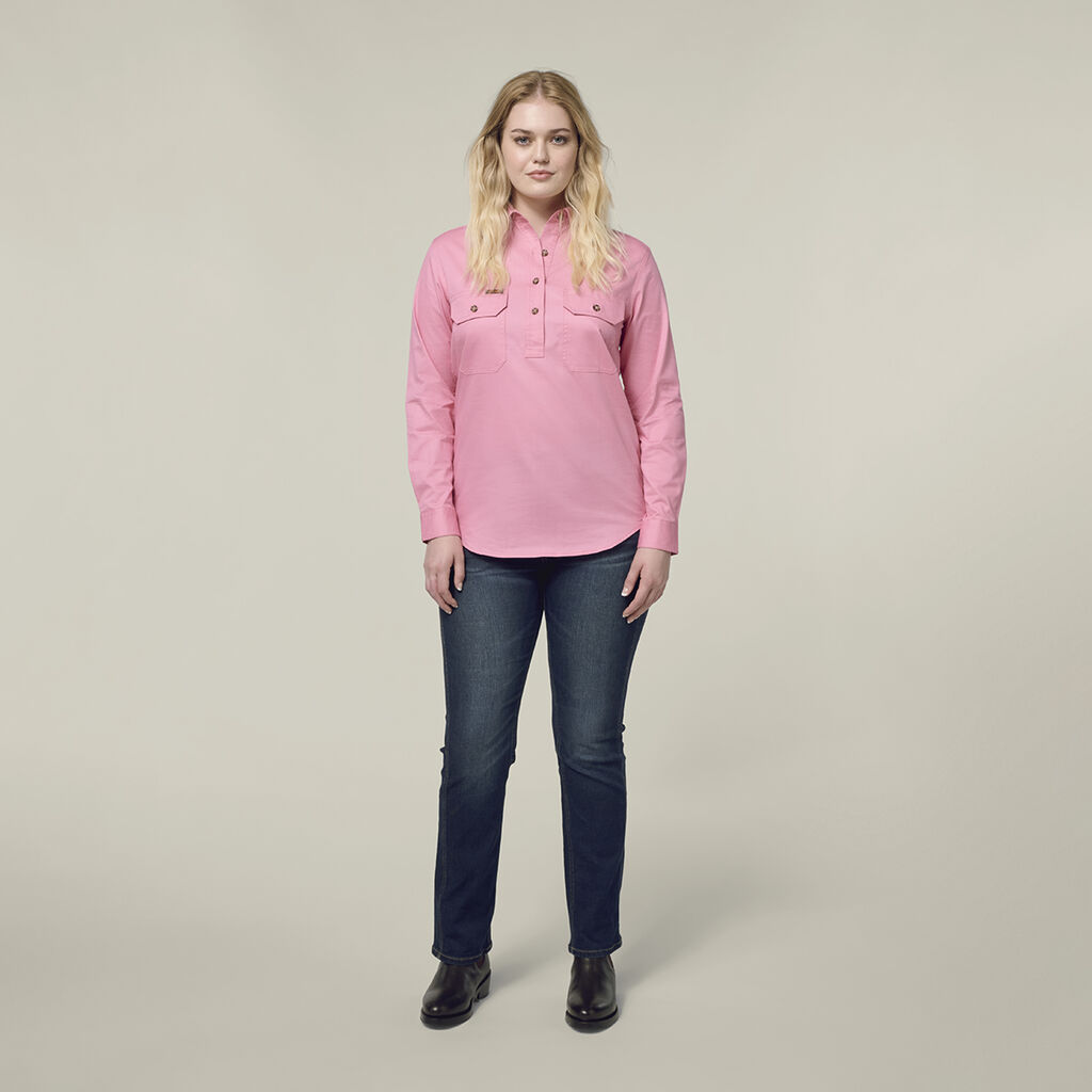 Womens Heritage Closed Front Drill Shirt