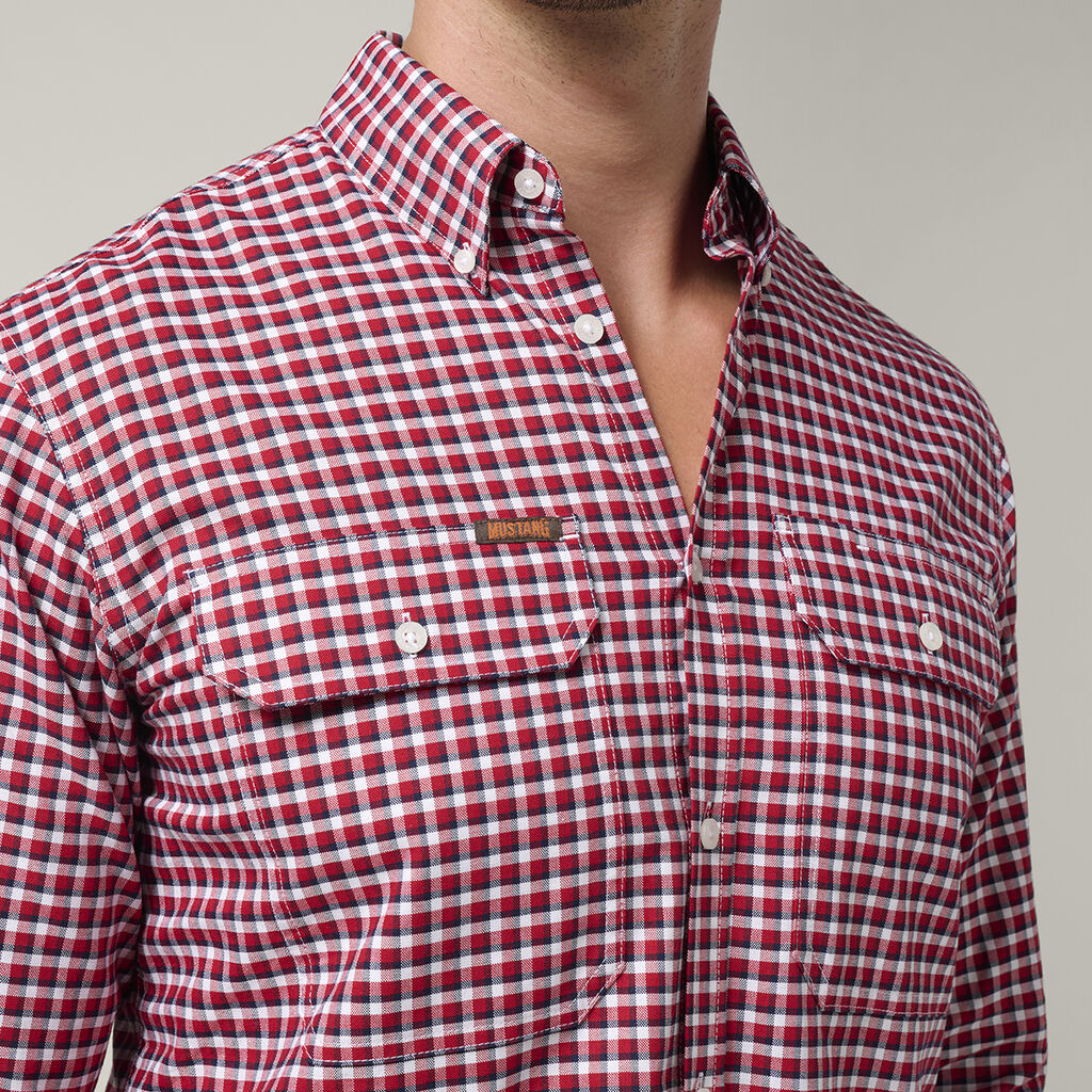 Mustang Formal Check Shirt