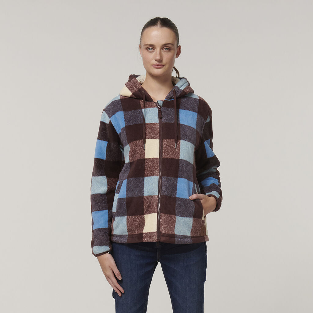 Womens Check Zoodie