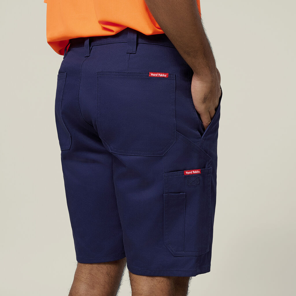 Core Relaxed Fit Cotton Cargo Drill Short