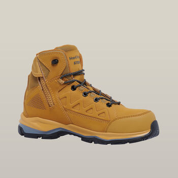 Atomic Hybrid Lace Up & Side Zip Safety Boot - Wheat