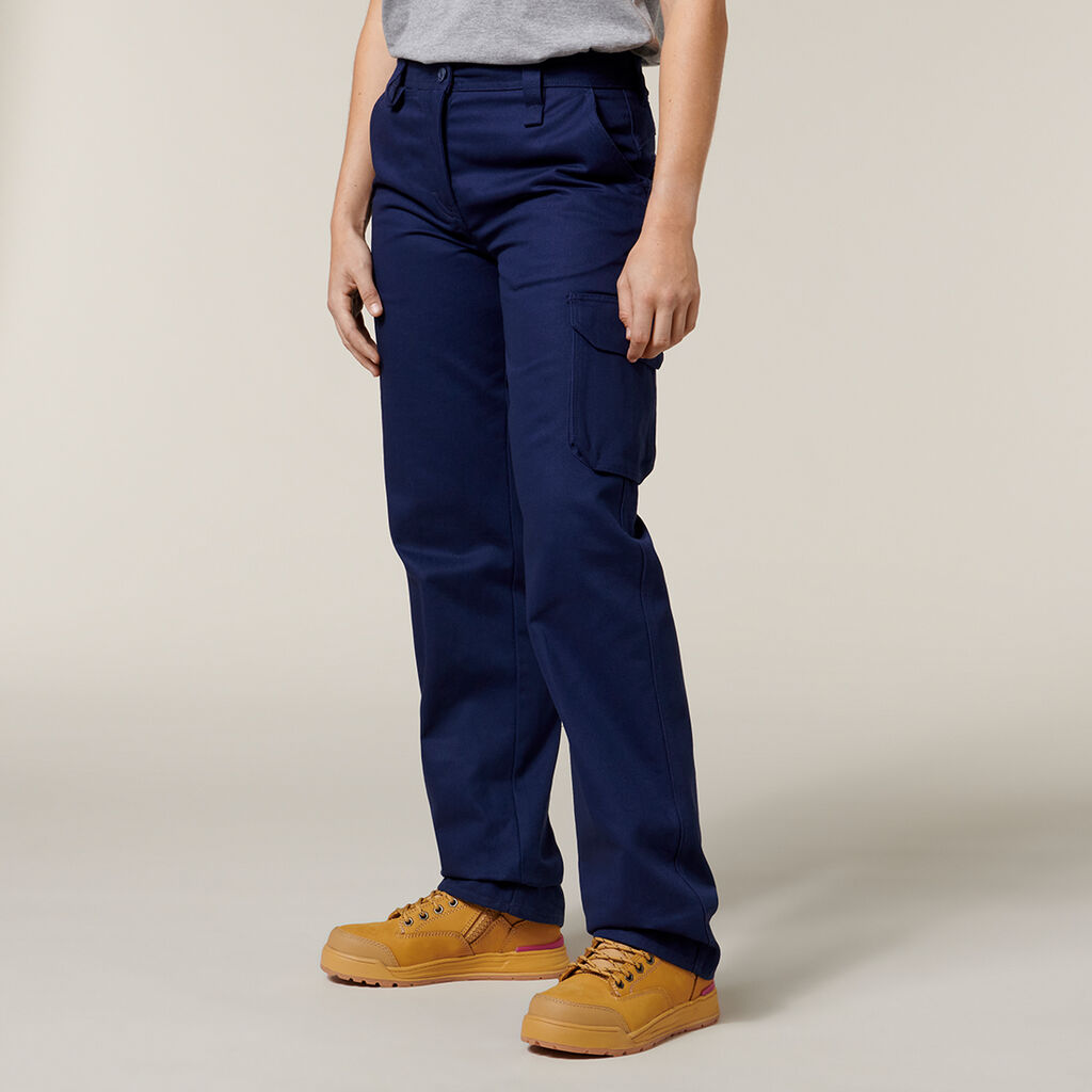 Womens Drill Cargo Pant