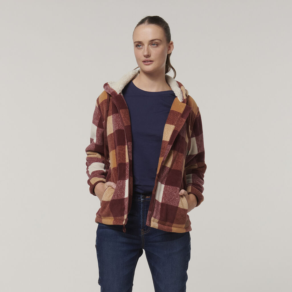 Womens Check Zoodie