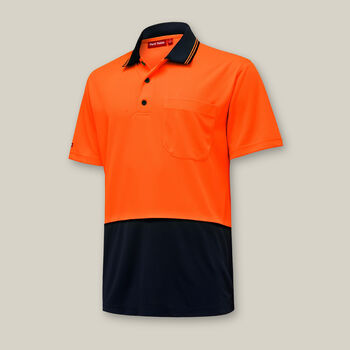 Core 2 Tone Hi-Vis Short Sleeve Polo
