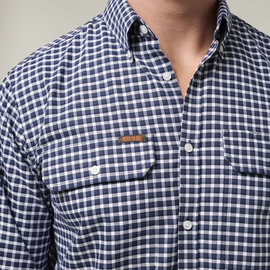 Mustang Formal Check Shirt