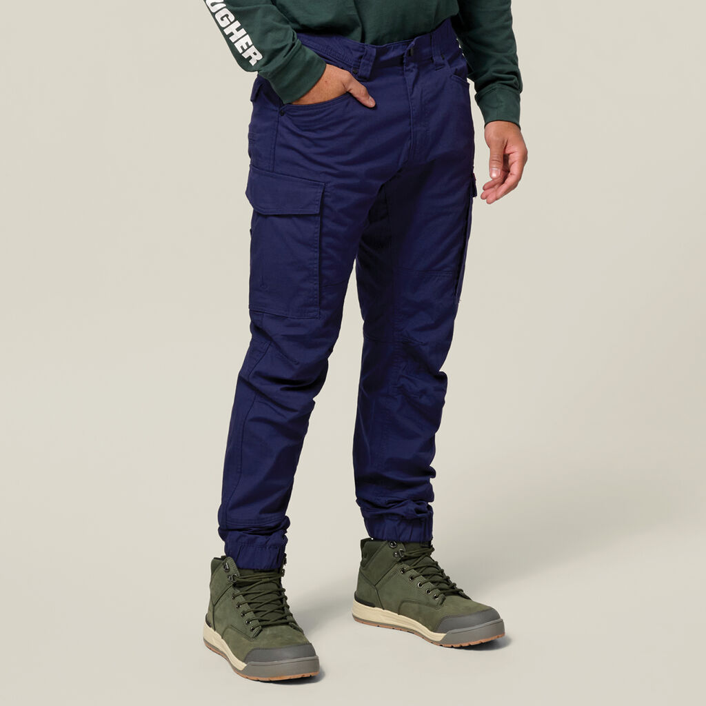 3056 Cuffed Cotton Cargo Work Pants