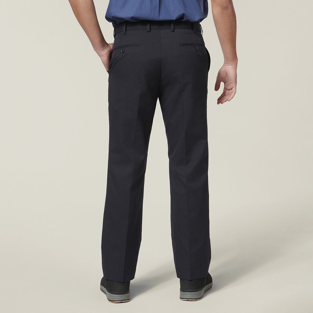 Permanent Press Plain Front Pant