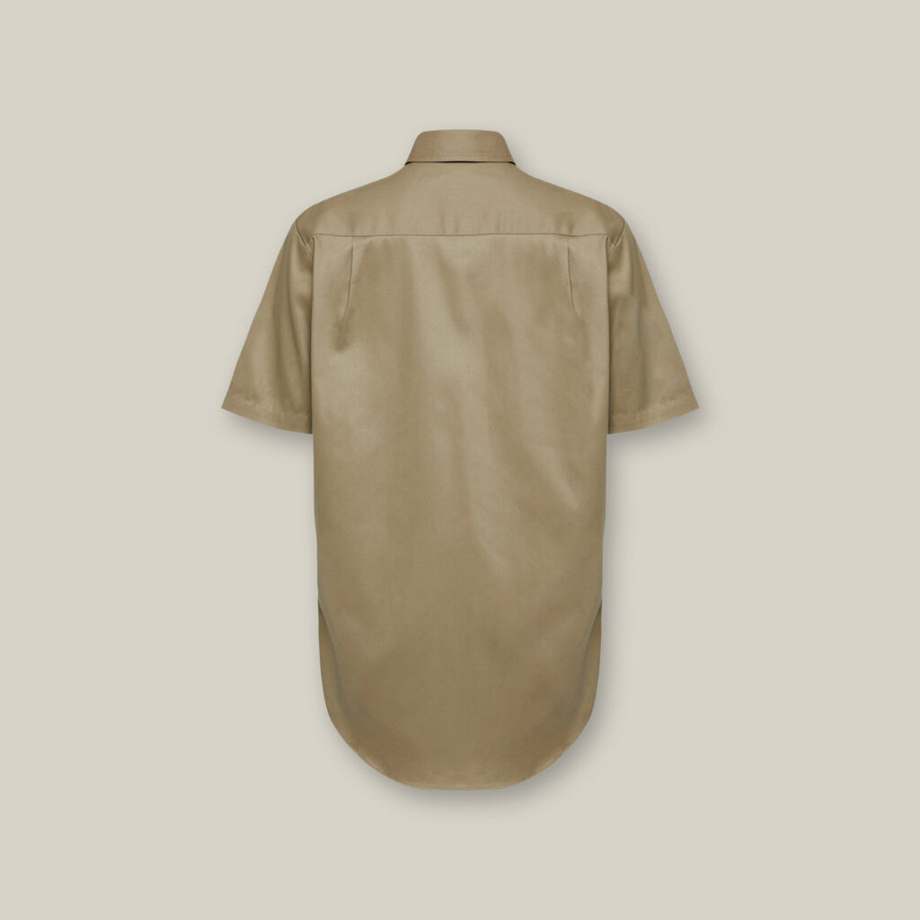 Core Short Sleeve Lightweight Vented Cotton Shirt