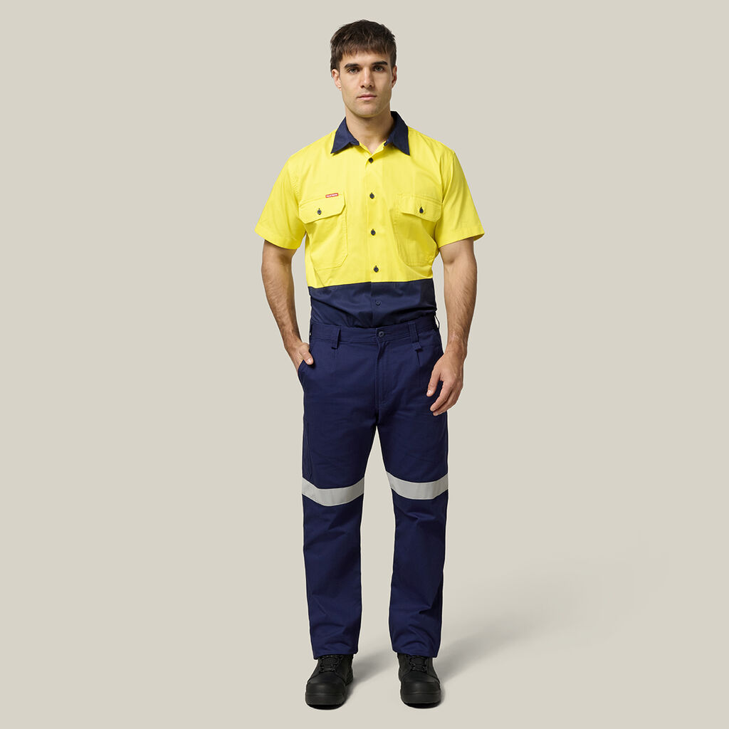 Core Hi-Vis 2 Tone Vented Short Sleeve Shirt