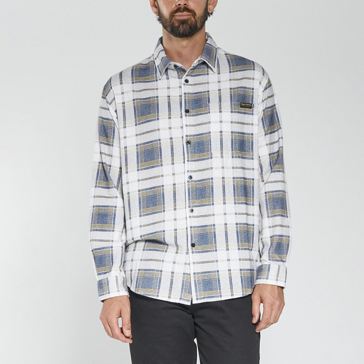 Hard Yakka x Thrills Flannel Long Sleeve Shirt Hard Yakka Australia