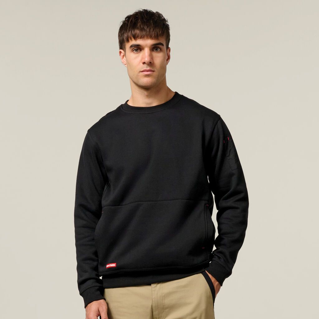 Crew Neck Fleece Jumper