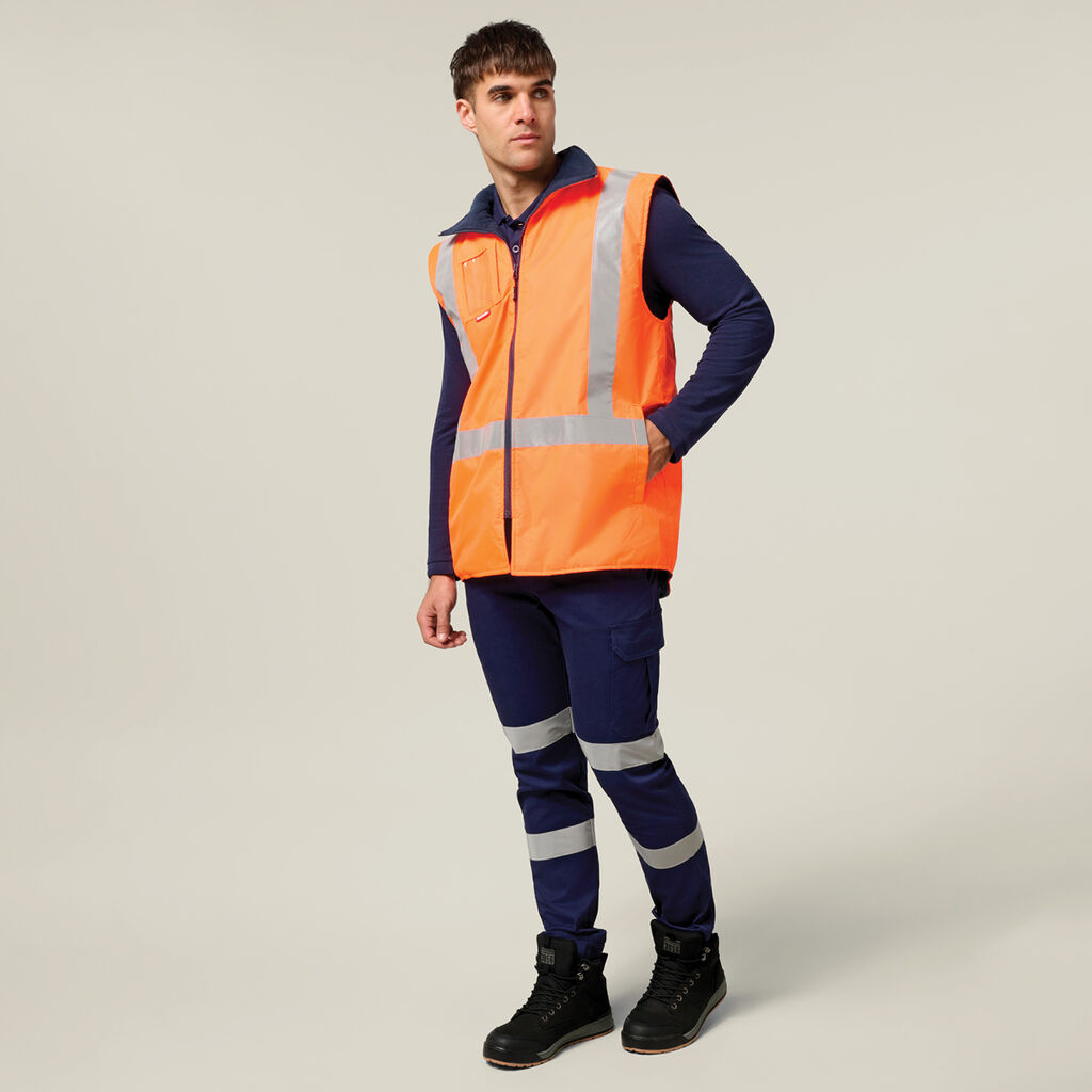 Hi-Vis Taped All Weather Fleece Vest