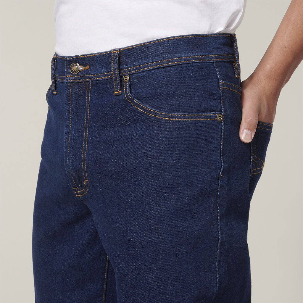 Straight Leg Stretch Denim Jean