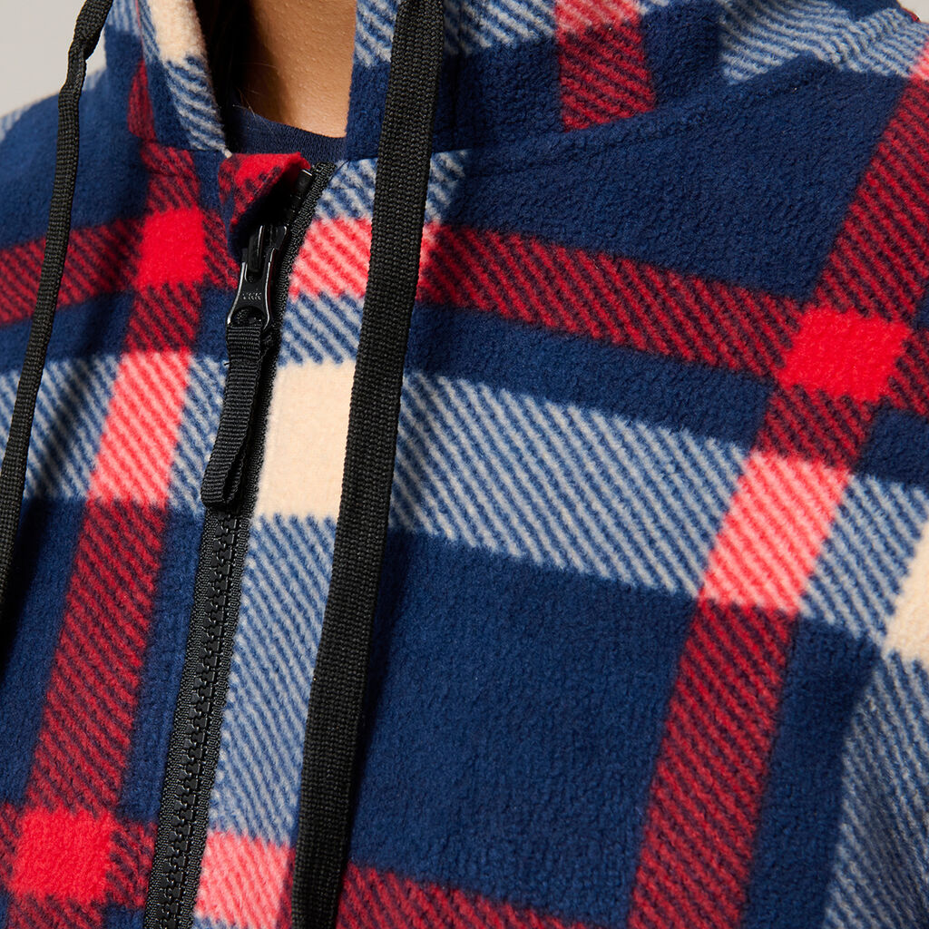Womens Check Zoodie