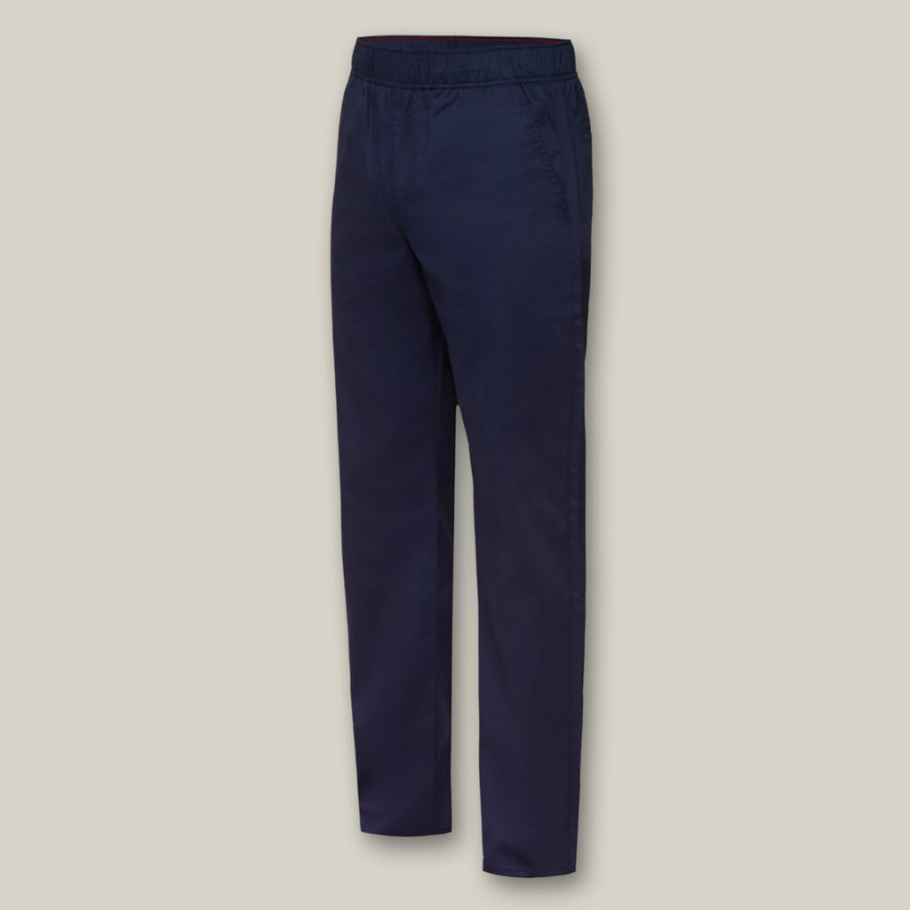 Elastic Waist Cotton Drill Pant