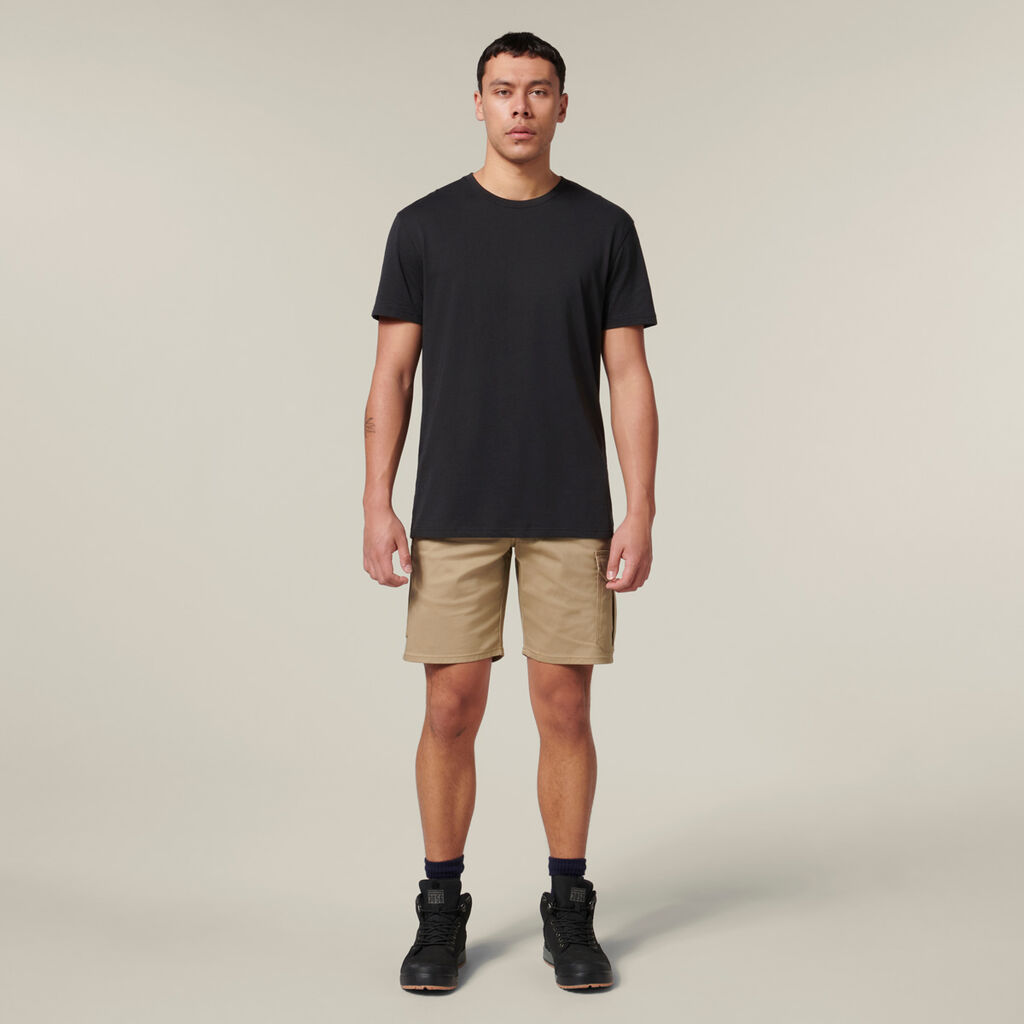 Core Relaxed Fit Stretch Cotton Work Cargo Short