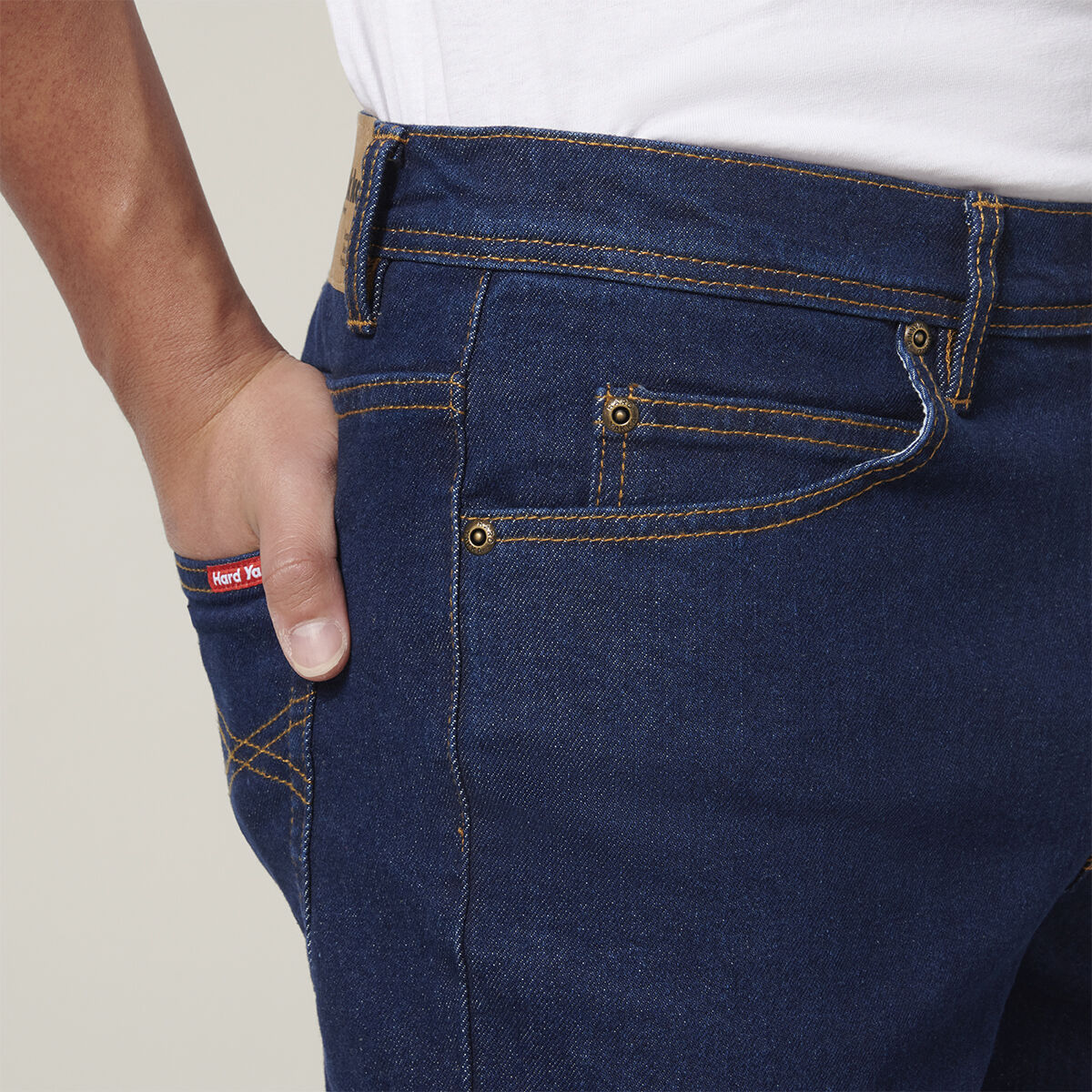 Straight Leg Stretch Denim Jean | Hard Yakka Australia