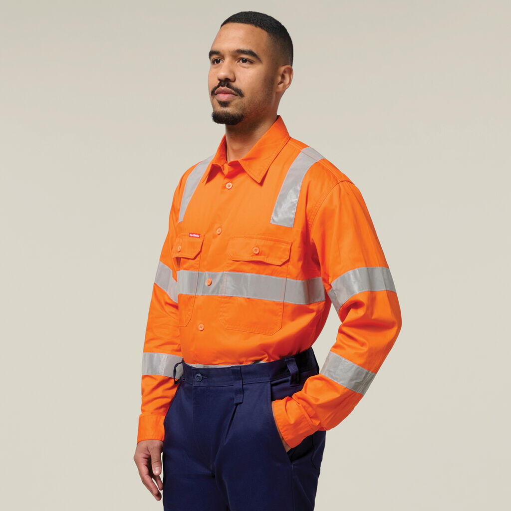 Long Sleeve  Hi-Vis Biomoton Taped shirt
