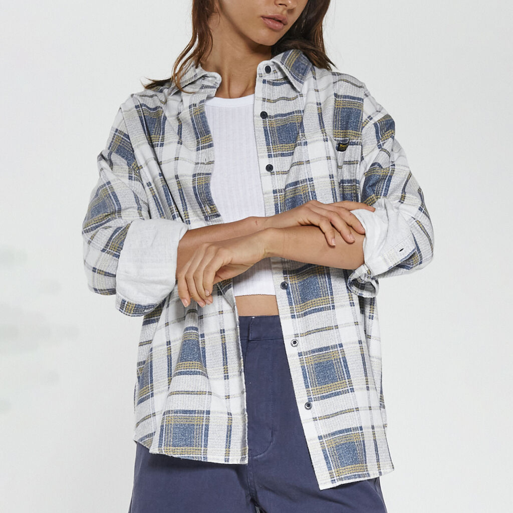 Hard Yakka x Thrills Flannel Long Sleeve Shirt