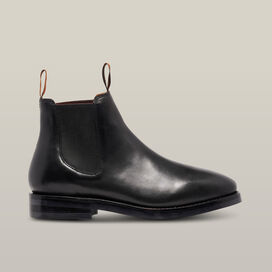 Mustang Signature Pull-up Leather Boot - Black