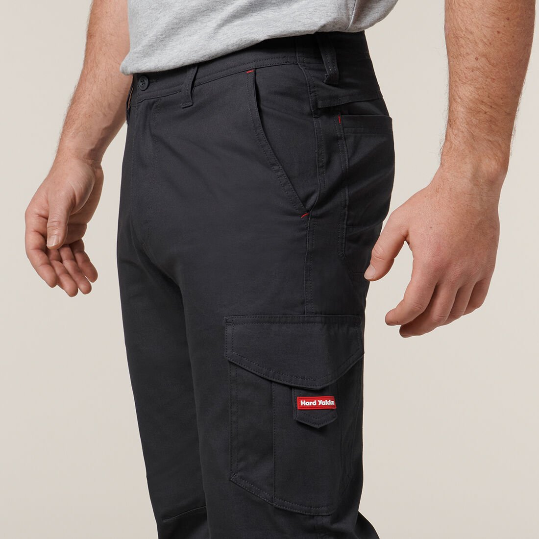 3056 Cuffed Cotton Cargo Work Pants  Hard Yakka Australia