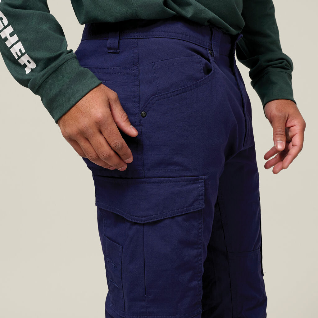 3056 Cuffed Cotton Cargo Work Pants