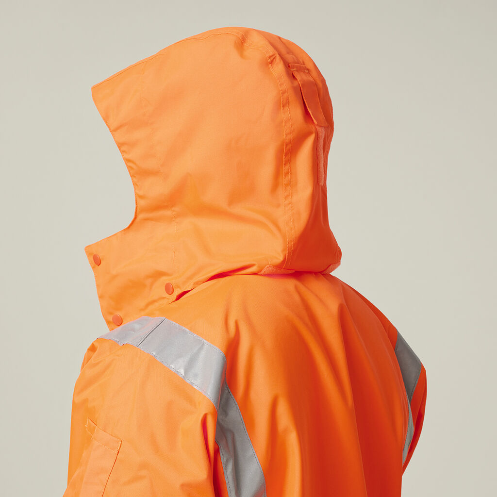 Hi-Vis 4-In-1 Taped Wet Weather Jacket