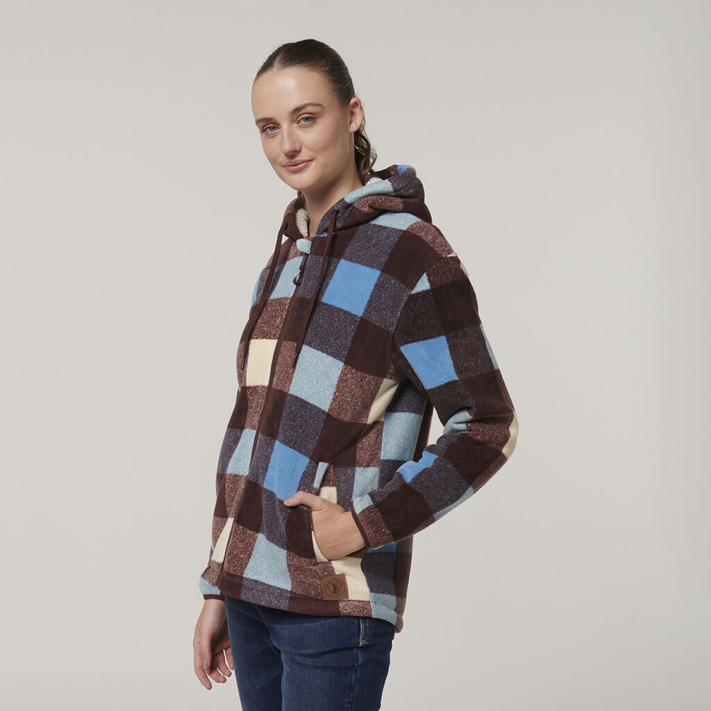 Womens Check Zoodie