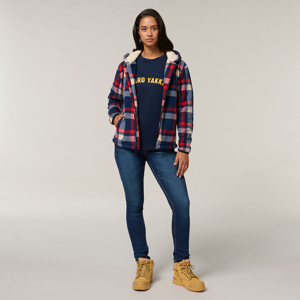 Womens Check Zoodie