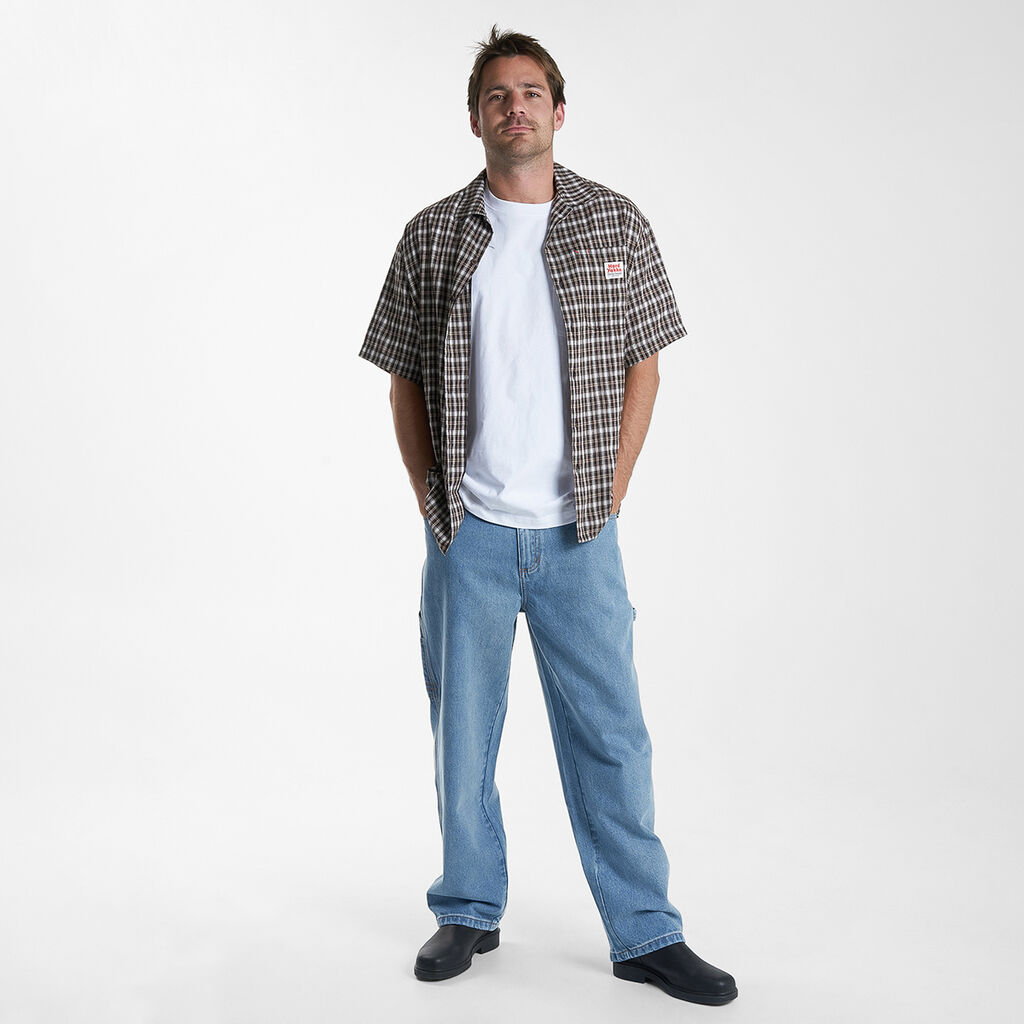 Hard Yakka X Thrills Short Sleeve Check Shirt