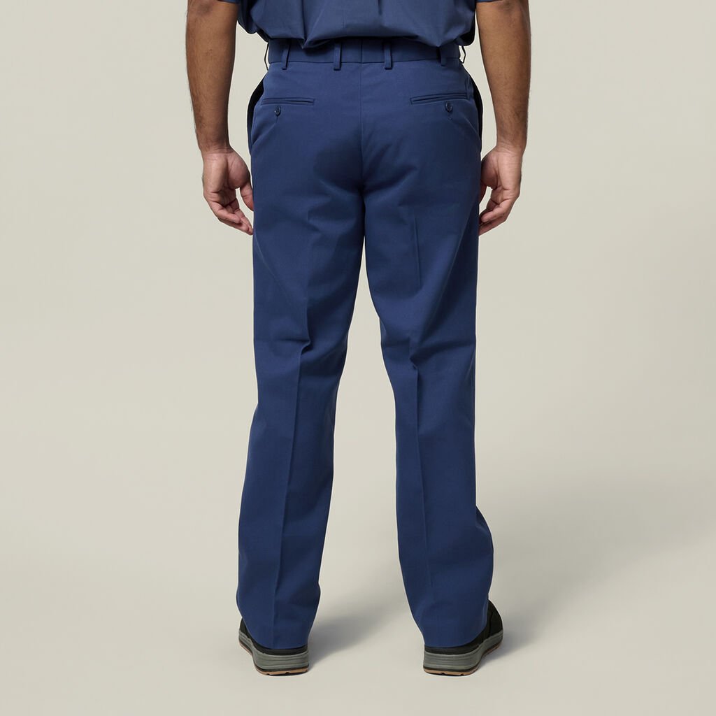 Permanent Press Plain Front Pant