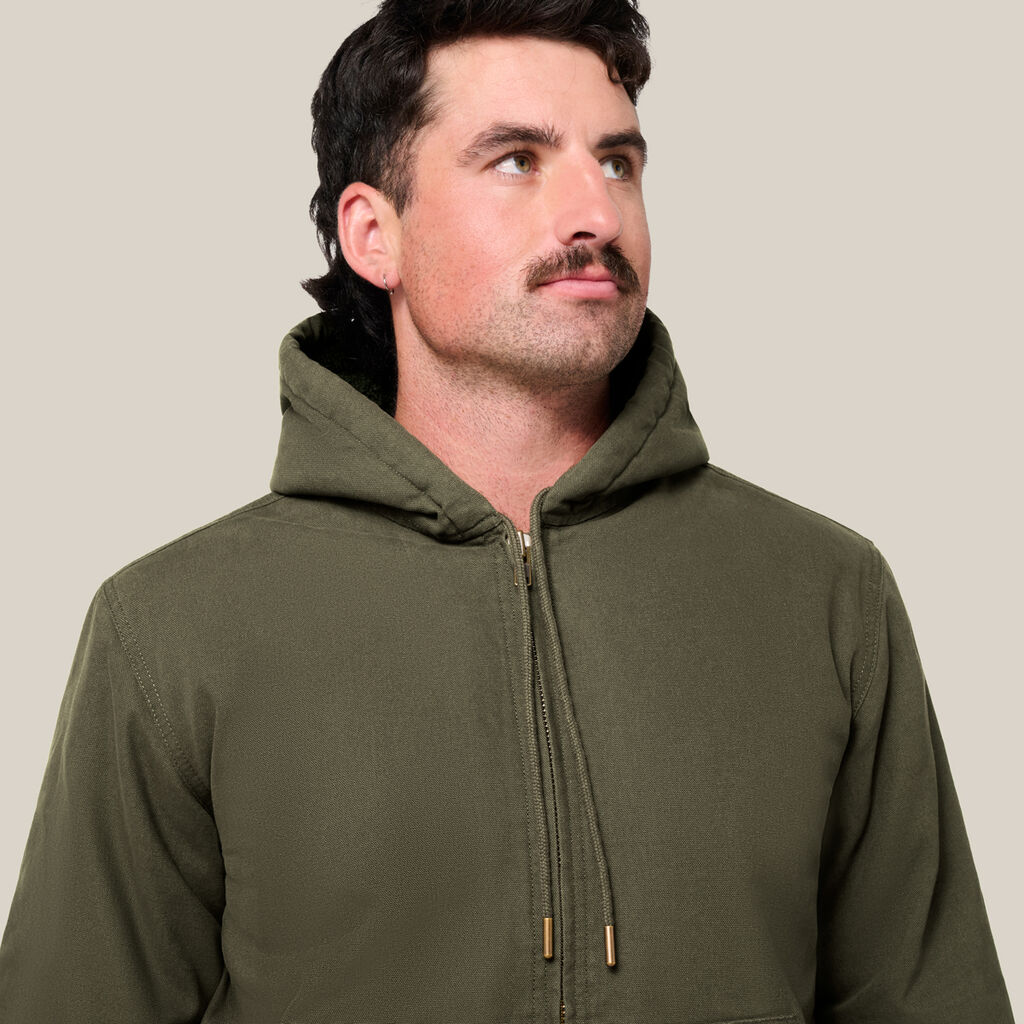 Heritage Canvas Bomber Jacket