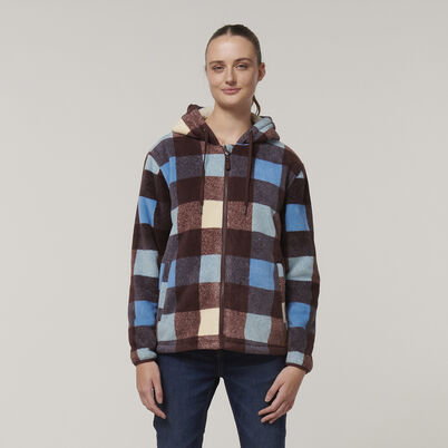 Womens Check Zoodie