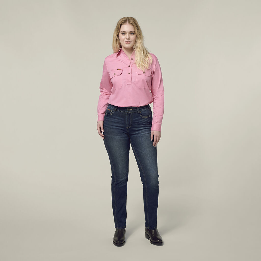 Womens Heritage Closed Front Drill Shirt