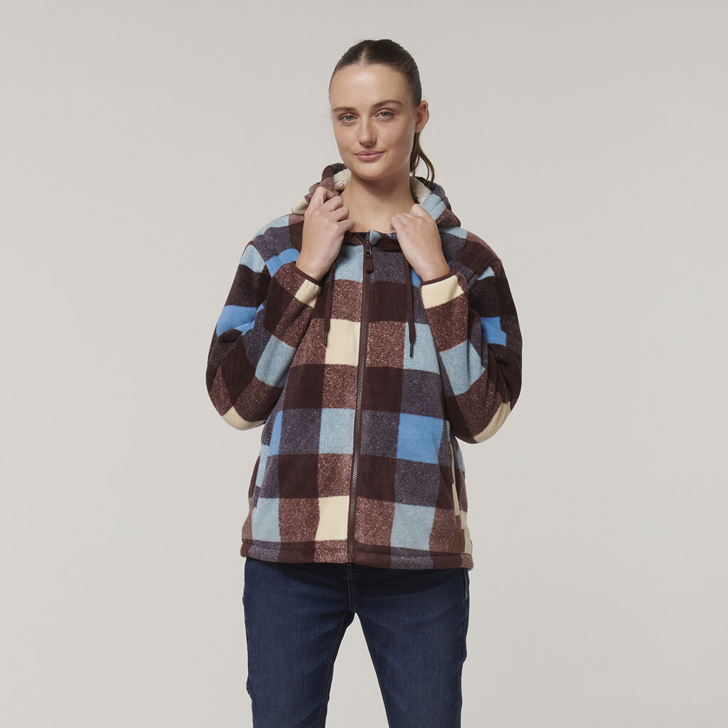 Womens Check Zoodie