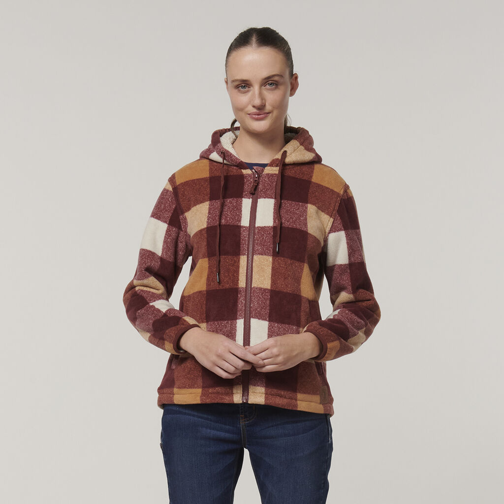 Womens Check Zoodie