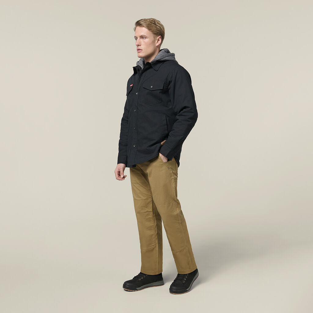 Quilted Solid Shacket
