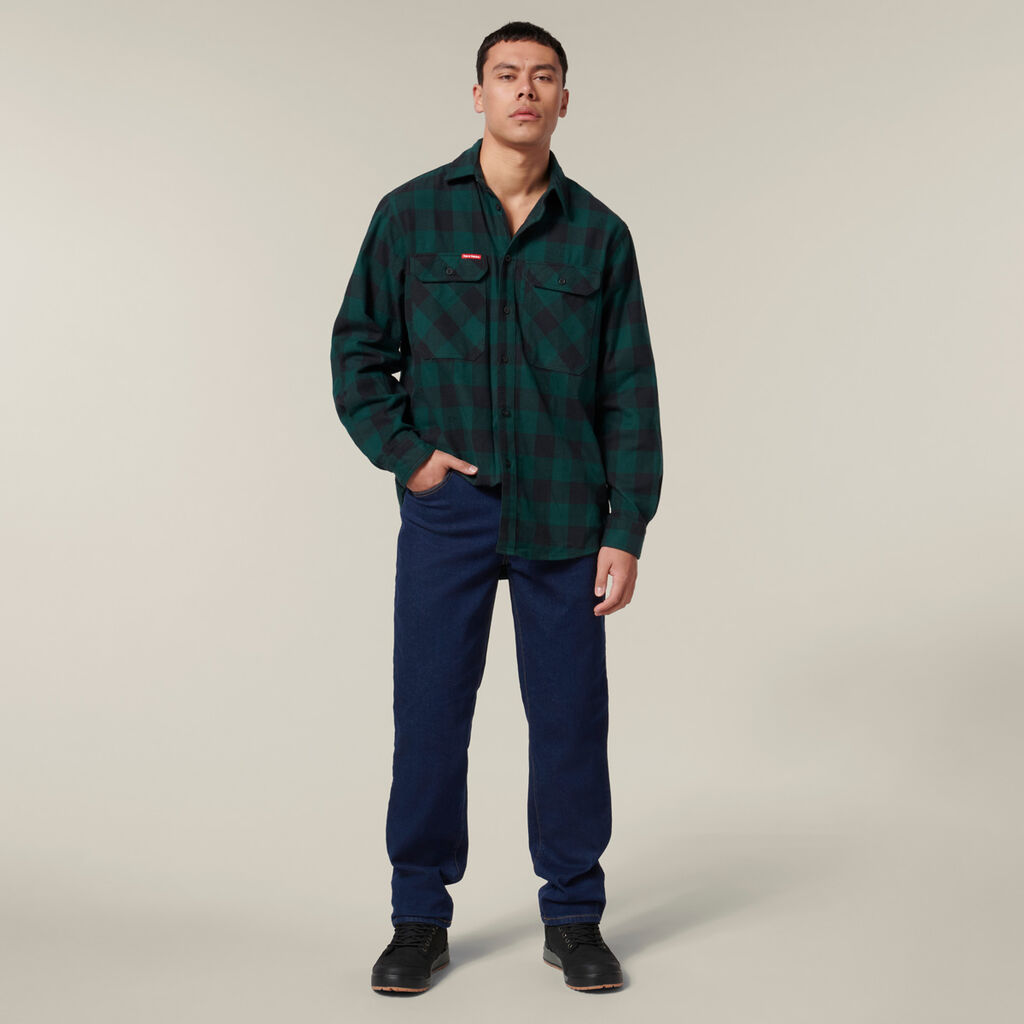 Straight Leg Stretch Denim Jean