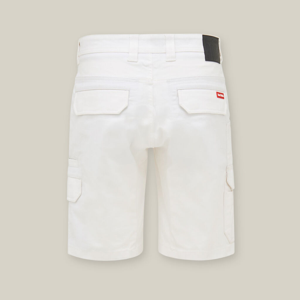 STRETCH CANVAS MID LENGTH CARGO WORK SHORT