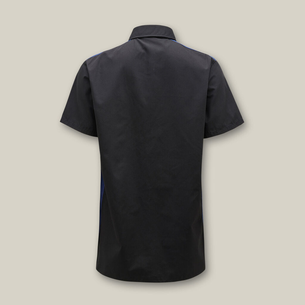 Shirt Contrast Lightweight PC Short Sleeve Dome